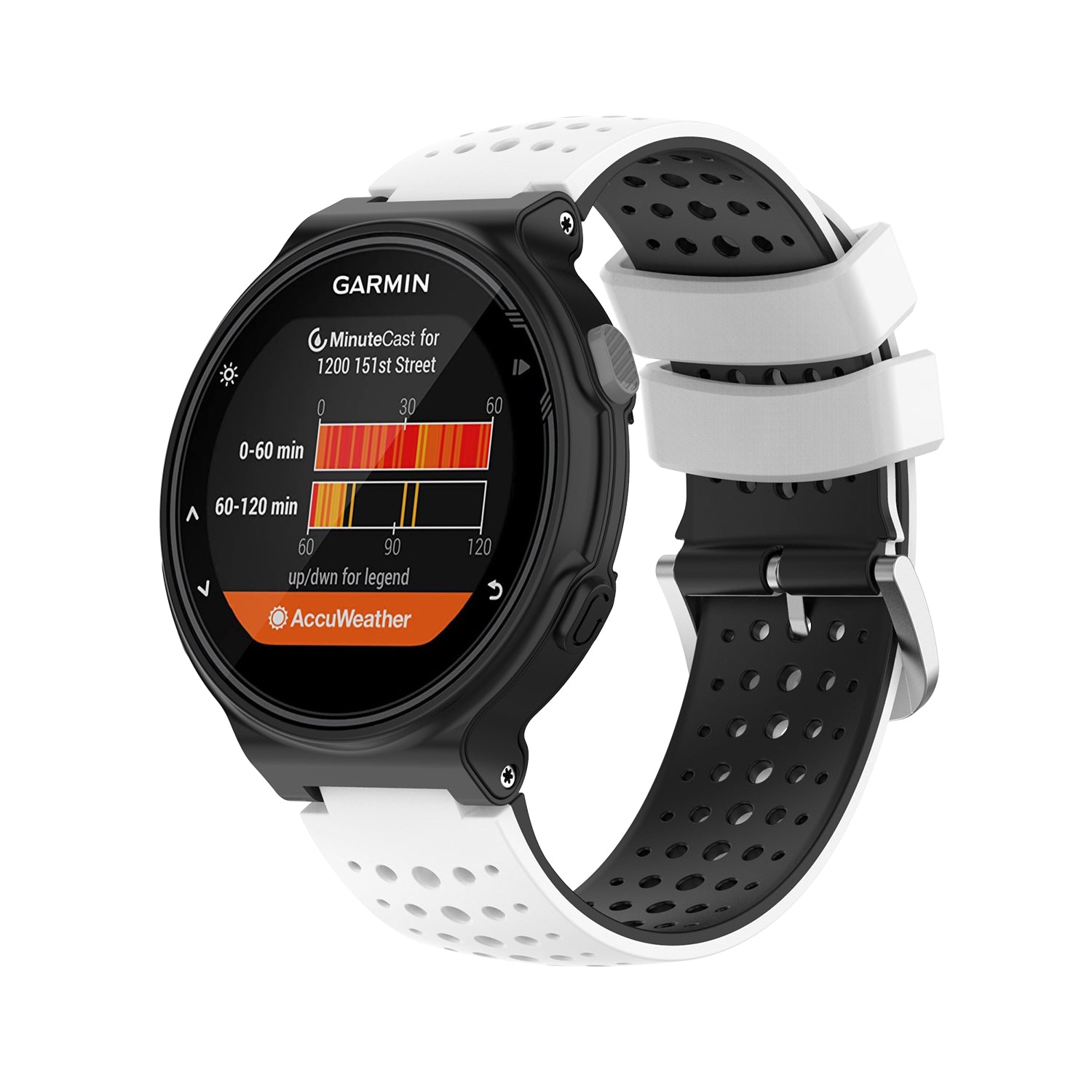 Two Color Silicone Watch Strap Bracelet Wristband Replacement for Garmin Forerunner 735XT 620 630 220 230 235 Two Color Silicone Watch Strap Bracelet Wristband Replacement for Garmin Forerunner 735XT 620 630 220 230 235